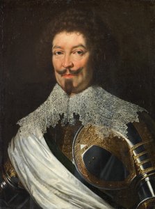 Portret van Charles de Lorraine, vierde hertog van Guise in harnas