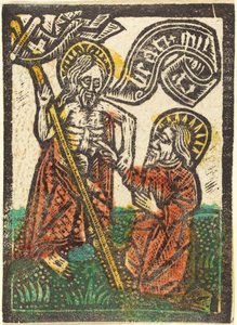 Christus Verschijnt aan Thomas door Workshop of Master of the Aachen Madonna