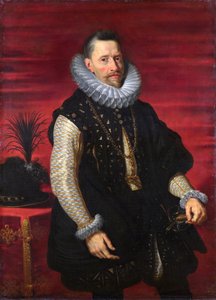 Portret van Aartshertog Albert van Oostenrijk (1559 - 1621) door Workshop of Peter Paul Rubens