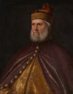 Doge Andrea Gritti door Workshop of Titian