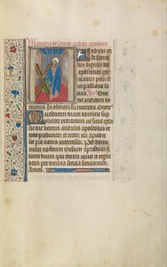 Sint Andreas door Workshop of Willem Vrelant