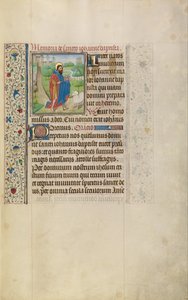 Sint Johannes de Doper door Workshop of Willem Vrelant