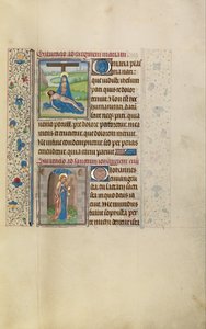 De Pietà; Sint Johannes de Evangelist door Workshop of Willem Vrelant