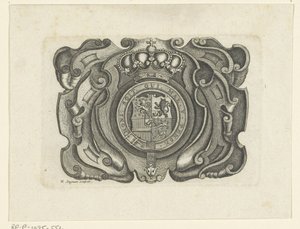 Ornament met het wapen van de Orde van de Kousenband