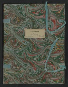 Schetsboek met 10 bladen door Wouter Schouten