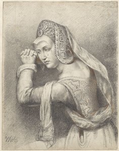 Wenende Maria Magdalena door Woutherus Mol