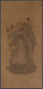 Witgeklede Guanyin door Wu Bin