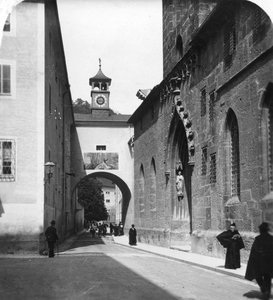 Pfarrkirche Porta, Salzburg, Oostenrijk, ca. 1900s