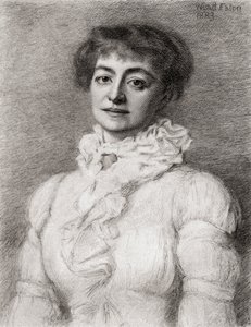 Helena Modjeska, uit The Century Illustrated Monthly Magazine, gepubliceerd 1884 door Wyatt Eaton