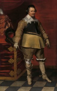 Portret van Ernst Casimir I, graaf van Nassau-Dietz door Wybrand de Geest (I)