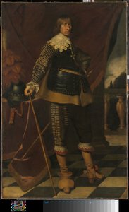 Portret van Hendrik Casimir I (1612-40), Graaf van Nassau-Dietz door Wybrand de Geest (I)