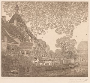 Vallende Bladeren, Amersfoort door Wynand Otto Jan Nieuwenkamp