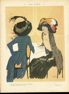 Illustratie van Xavier Gose (1876-1915) in Le Lire door Xavier Gose