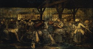 De veegsters door Xavier Mellery