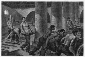 De gietzalen door Xavier Mellery