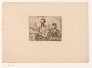 Twee muzikanten