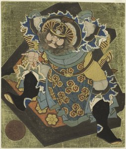 Fan Kuai (Hankai), uit de serie "Drie gebroken poorten (Haitatsu sanban)" door Yashima Gakutei