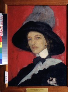 Zelfportret door Yelisaveta Sergeyevna Kruglikova