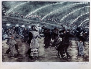 Tango dans in Luna Park door Yelisaveta Sergeyevna Kruglikova