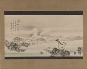Mount Fuji, 19e eeuw door Yokoi Kinkoku