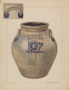 Pot, ca. 1936 door Yolande Delasser