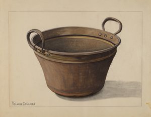 Ketel, ca. 1935 door Yolande Delasser
