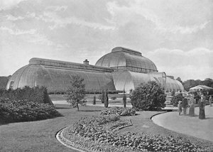 Het Grote Palmhuis, Kew Gardens, ca. 1896