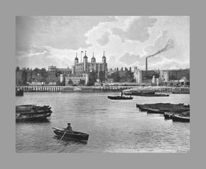 De Tower of London, ca. 1900 door York and Son