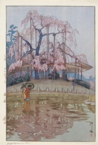 Lenteregen door Yoshida Hiroshi