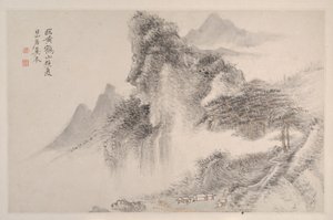 Landschappen in de Stijl van Song- en Yuan-meesters, 1667