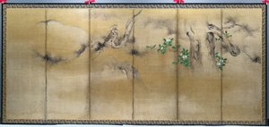 Winter- en zomerbloemen door Yusho Kaiho