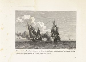 Jan Bart in dienst van de koning van Frankrijk, 1678