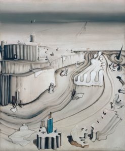 Het paleis op de landtong door Yves Tanguy