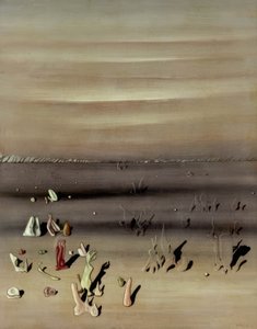 Einde van de helling door Yves Tanguy