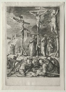 Passieset:  De kruisiging door Zacharias Dolendo