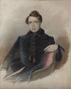 Portret van Andrey Nikolayevich Muravyov 1806-1874, 1841