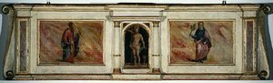Altaar predella uit de Kerk van San Barnaba door Zanobi Poggini