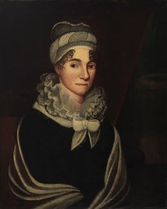Portret van een vrouw door Zedekiah Belknap