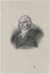 Charles Maurice hertog Talleyrand-Perigord door Zephirin Felix Jean Marius Belliard
