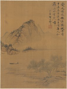 Landschap door Zhai Dakun
