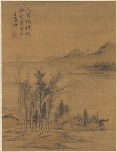Landschap door Zhai Dakun