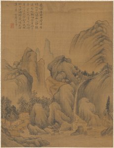 Landschap door Zhai Dakun