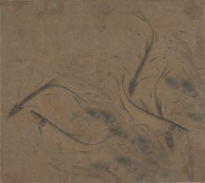 Vissen aan het spelen door Zhao Kexiong