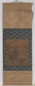 Lenteochtend in het Han-paleis door Zhao Qianli alias Zhao Bojü (attributed to)