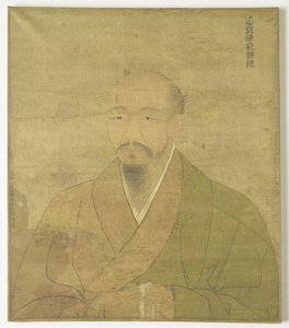 Portret van de zen priester-schilder Wu-Chun Fan