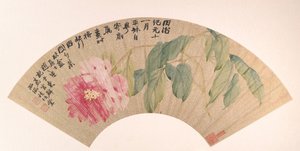 Pioenroos door Zhao Zhiqian