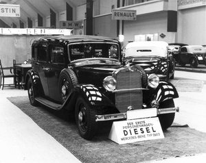 Mercedes-Benz 260D diesel sedan, Berlijn 1936