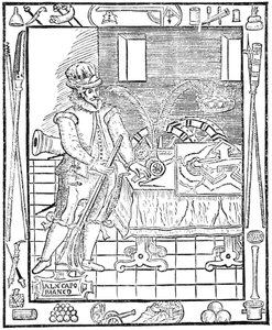 Alessandro Capo Bianco, Italiaanse militaire ingenieur door Ferdinand Georg Waldmuller