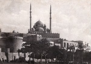 Caïro, de citadel van Saladin (Egypte), ca. 1920