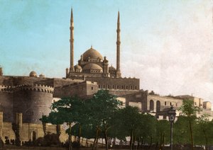 Caïro, de citadel van Saladin (Egypte), ca. 1920